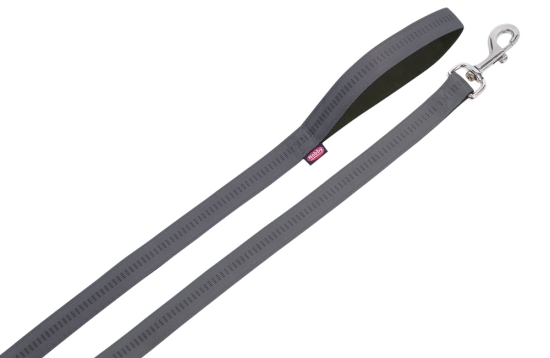 Nobby SOFT GRIP vodítko nylon 120cm / 10mm tmavě šedá