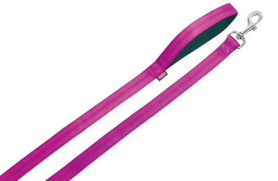 Nobby SOFT GRIP vodítko nylon 120cm / 20mm růžová