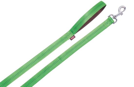 Nobby SOFT GRIP vodítko nylon 120cm / 10mm zelená