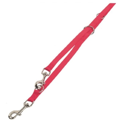 Nobby CLASSIC vodítko nylon 200cm / 10mm červená