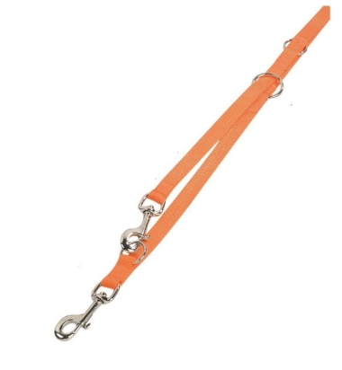 Nobby CLASSIC vodítko nylon 200cm / 25mm oranžová