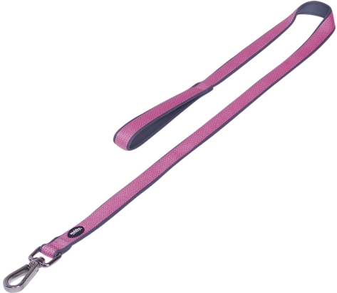 Nobby CLASSIC PRENO ROYAL vodítko neoprén růžová M-L 120cm