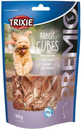 Premio RABBIT CUBES kostky s králíkem 100 g