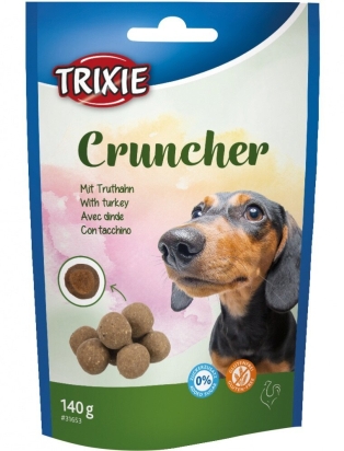 Cruncher - křupavé kuličky s krůtím masem, 140 g