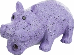 Hippo, latexový hroch s výplní, se zvukem, vzhled kámen, 15cm